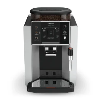 Krups Αυτόματη Μηχανή Espresso 1450W Πίεσης 15bar με Μύλο Άλεσης Μαύρη EA910E10