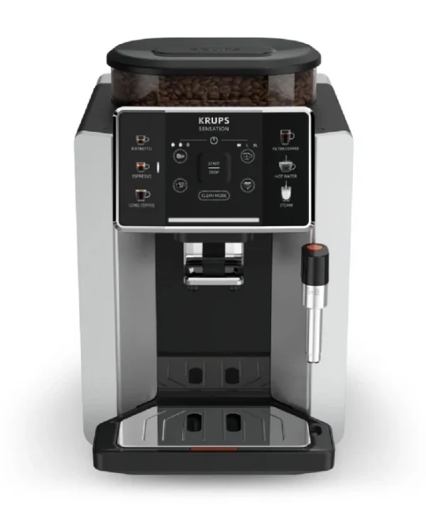 Krups Αυτόματη Μηχανή Espresso 1450W Πίεσης 15bar με Μύλο Άλεσης Μαύρη EA910E10