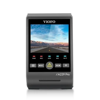 Viofo A229 Pro Κάμερα DVR Αυτοκινήτου 4K με Οθόνη 2.4" Wi-Fi, GPS A229 PRO 1CH-G GPS