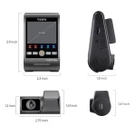 Viofo A229 Ultra 2 Σετ Κάμερα DVR Αυτοκινήτου 4K Wi-Fi, GPS & Κάμερα Οπισθοπορείας A229 ULTRA 2CH-G GPS - Image 6