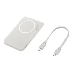Samsung Magnet MagSafe Power Bank 5000mAh 15W με Θύρα USB-C Γκρι EB-U2500XJEGWW - Image 5