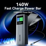 Vention FKE Power Bank 27000mAh 140W με Θύρα USB-A και 2 Θύρες USB-C Γκρι FKEH0 - Image 8