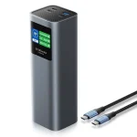 Vention FKE Power Bank 27000mAh 140W με Θύρα USB-A και 2 Θύρες USB-C Γκρι FKEH0 - Image 9