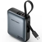 Vention Power Bank 10000mAh 35W με Θύρα USB-C Power Delivery Γκρι FHFH0 - Image 2