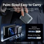 Vention FHF Power Bank 10000mAh 35W με Θύρα USB-C Power Delivery Γκρι FHFN0 - Image 8