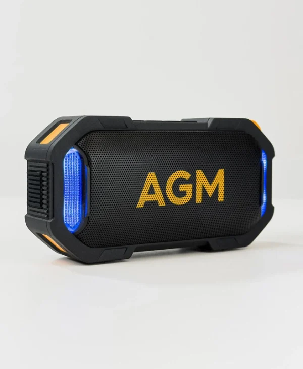 AGM Αδιάβροχο Ηχείο Bluetooth 8W Μαύρο AGM_MagRock