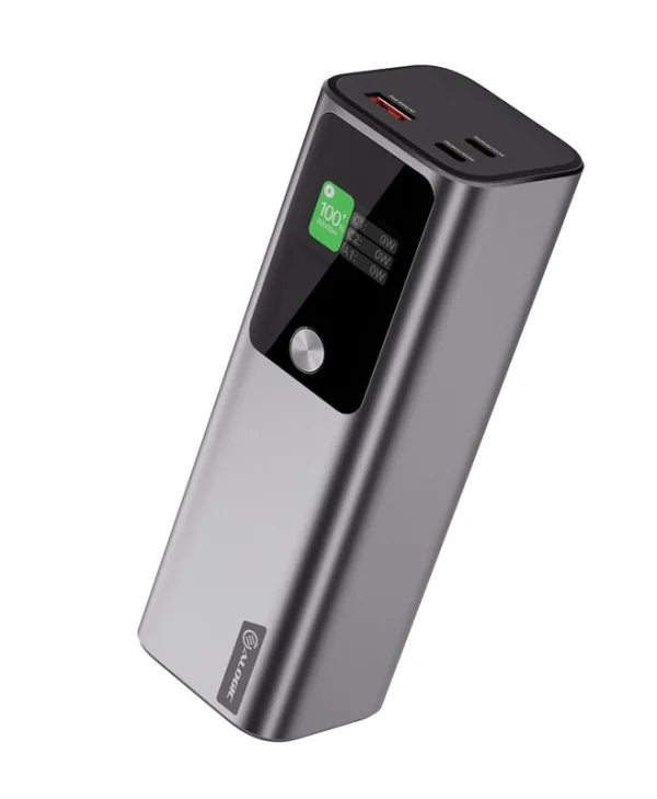 Alogic Ark Power Bank 27000mAh 140W με Θύρα USB-A και 2 Θύρες USB-C Ασημί A27KPB140W