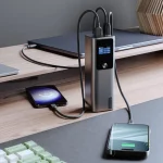 Alogic Ark Power Bank 27000mAh 140W με Θύρα USB-A και 2 Θύρες USB-C Ασημί A27KPB140W - Image 4