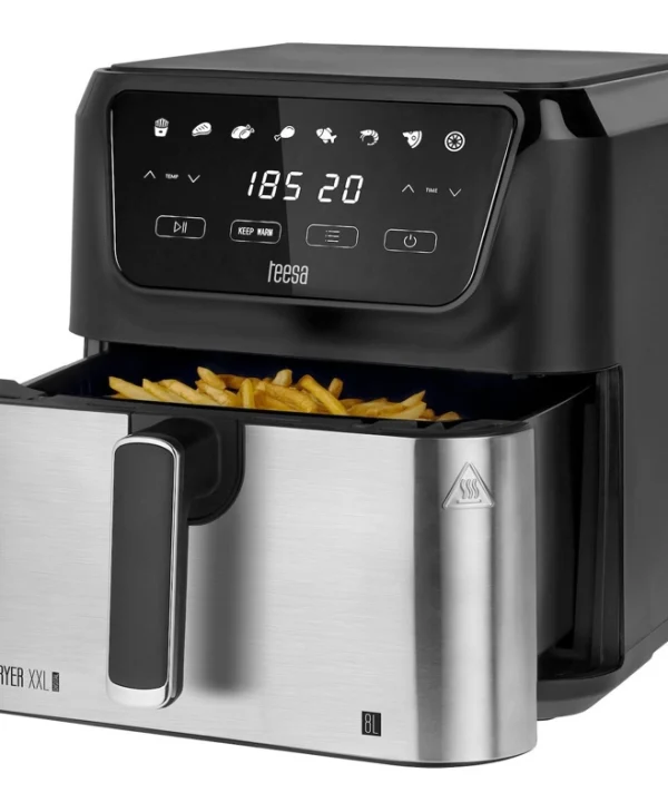 Teesa Air Fryer 8lt Ασημί TSA8079