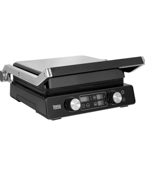 Teesa Τοστιέρα Γκριλιέρα 2000W Inox TSA3239