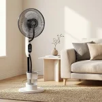 Teesa Ανεμιστήρας Υδρονέφωσης 75W Διαμέτρου 36cm Λευκός TSA8067-W - Image 4