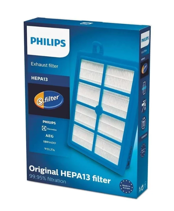 Philips Φίλτρο Hepa Ηλεκτρικής Σκούπας Συμβατό με AEG / Electrolux / Philips FC8038/01
