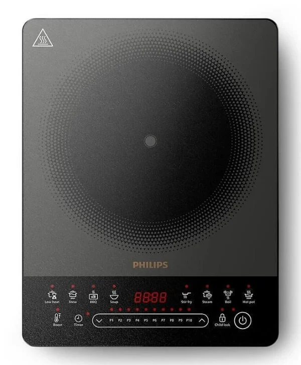 Philips Επιτραπέζια Εστία Επαγωγική Μονή HD5850/90