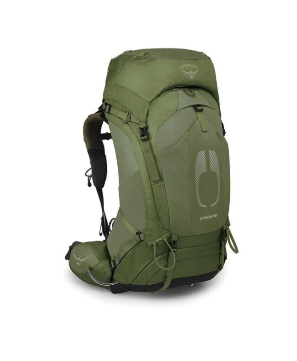 Osprey Atmos Ag 50 Ορειβατικό Σακίδιο 50lt Αδιάβροχο Πράσινο Trekking OS1-174/472/S/M