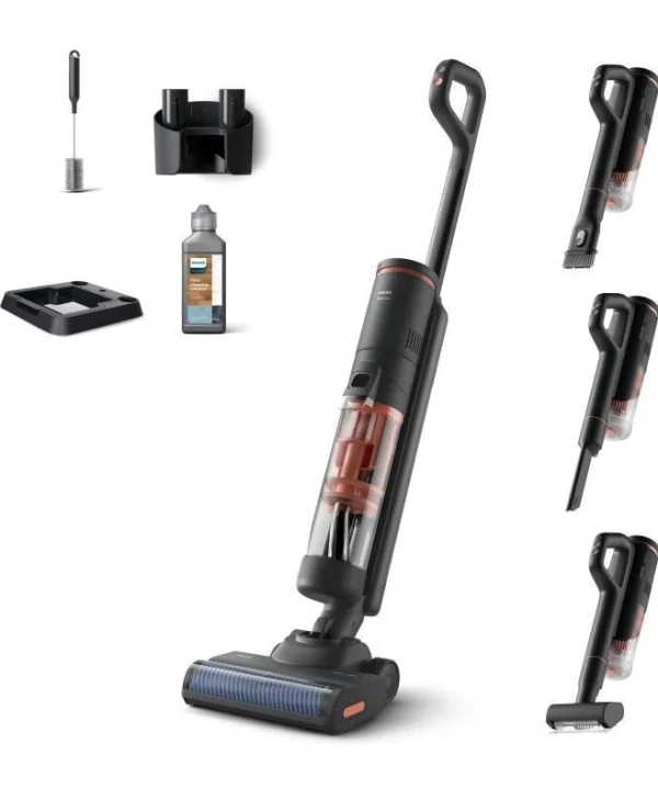 Philips XW6264/11 Επαναφορτιζόμενη Σκούπα 2 σε 1 Stick & Χειρός 21.6V Μαύρη