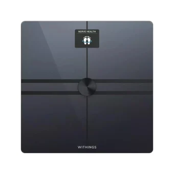 Withings Smart Ζυγαριά με Λιπομετρητή Μαύρη 13700546708012 WBS12-BLACK-ALL-INTER