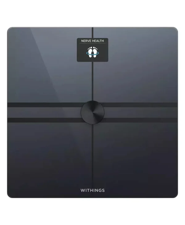 Withings Smart Ζυγαριά με Λιπομετρητή Μαύρη 13700546708012 WBS12-BLACK-ALL-INTER