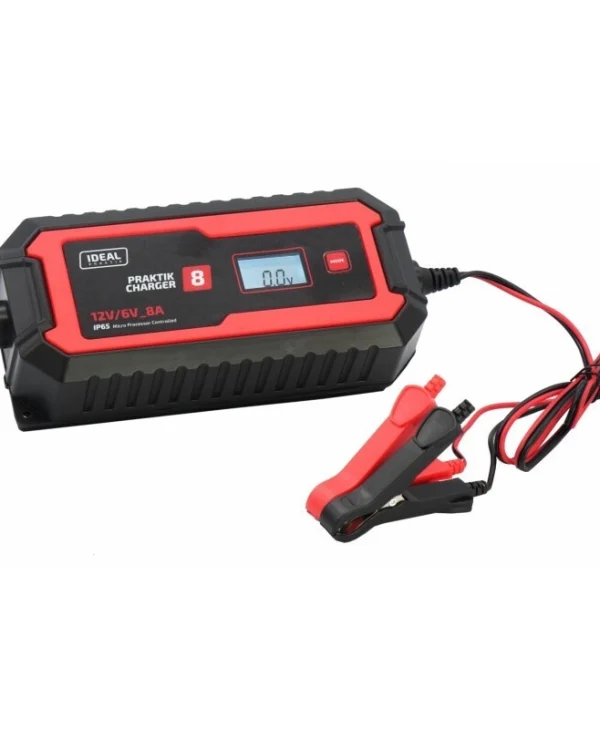 Ideal Φορτιστής Μπαταρίας Αυτοκινήτου 12V PCHARGE8