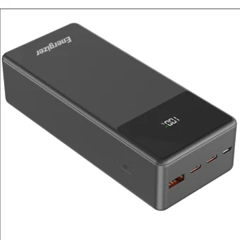 Energizer UE27062PQ Power Bank 27000mAh 65W με Θύρα USB-A και 2 Θύρες USB-C Power Delivery Μαύρο