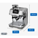 De'Longhi Αυτόματη Μηχανή Espresso Πίεσης 15bar με Μύλο Άλεσης Ασημί EC9455.M 0132126100 - Image 5