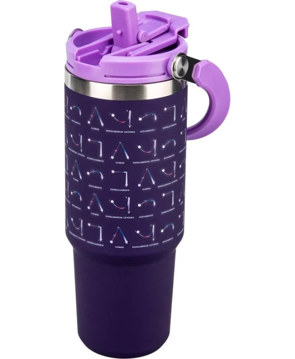 Ποτήρι Θερμός 900ml Hogwarts Spells με Λαβή PP15887HP