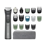 Philips Trimmer Σετ Κουρευτικής Μηχανής Γκρι MG7961/15