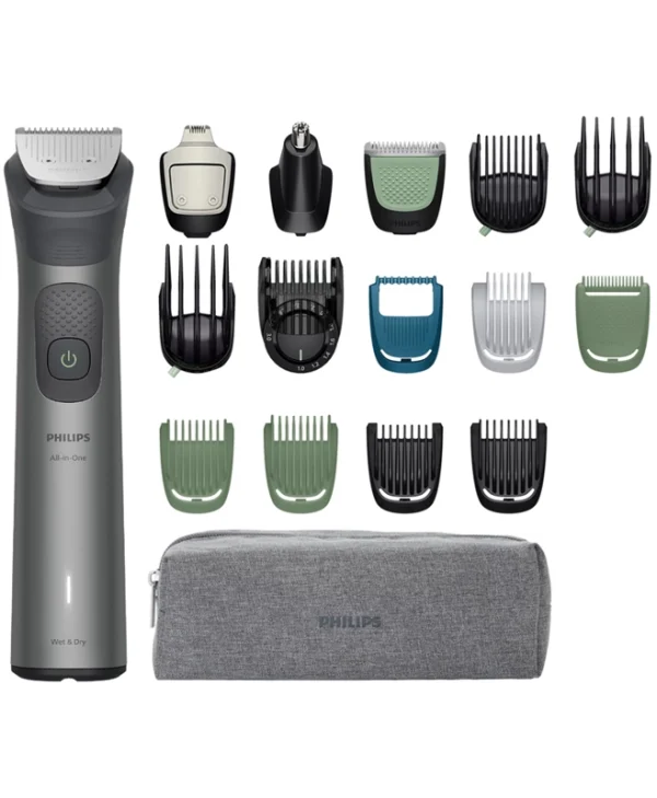 Philips Trimmer Σετ Κουρευτικής Μηχανής Γκρι MG7961/15
