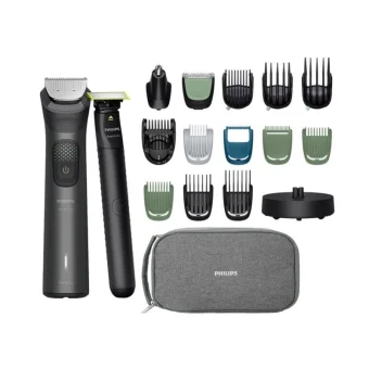 Philips Oneblade Oneblade Σετ Επαναφορτιζόμενης Κουρευτικής Μηχανής Γκρι MG9556/15
