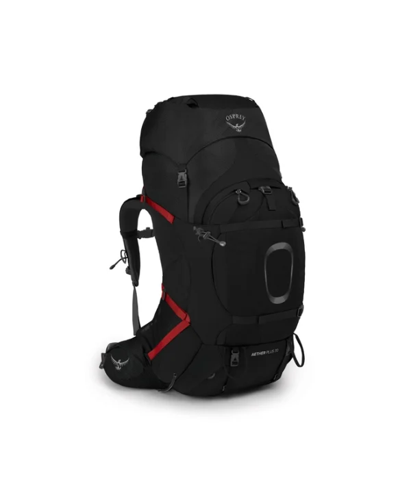 Osprey Aether Plus 70 Ορειβατικό Σακίδιο 70lt Μαύρο Expedition OS1-037/1/S/M