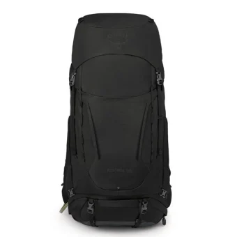 Osprey Kestrel 68 Ορειβατικό Σακίδιο 68lt Αδιάβροχο Μαύρο Expedition OS3010/1/L/XL
