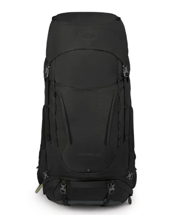 Osprey Kestrel 68 Ορειβατικό Σακίδιο 68lt Αδιάβροχο Μαύρο Expedition OS3010/1/L/XL
