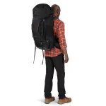Osprey Kestrel 68 Ορειβατικό Σακίδιο 68lt Αδιάβροχο Μαύρο Expedition OS3010/1/L/XL - Image 7