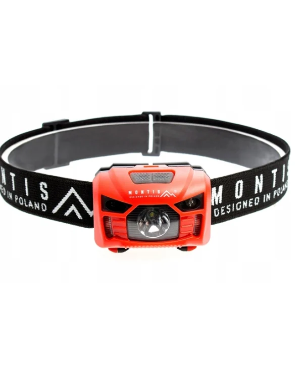 Montis Φακός Κεφαλής LED με Μέγιστη Φωτεινότητα 100lm MT002