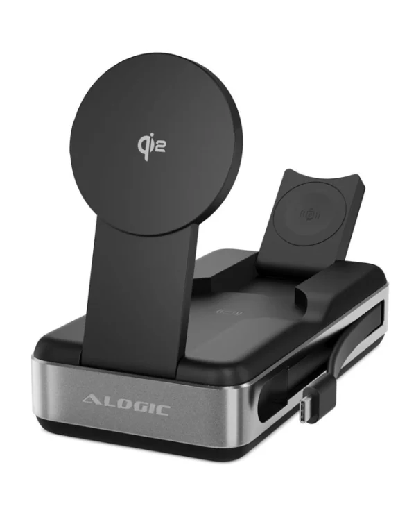 Alogic Roam Qi2 MagSafe Power Bank 21000mAh 100W με Θύρα USB-C Power Delivery Μαύρο R20KWCPB100W