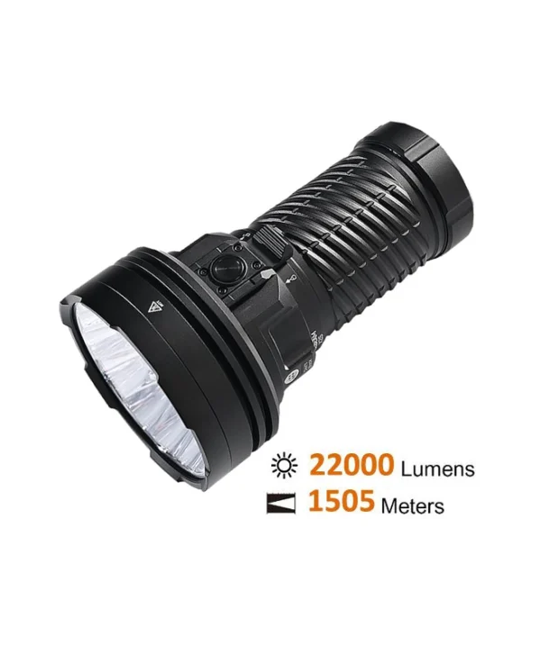 Acebeam Φακός Κεφαλής LED IP68 με Μέγιστη Φωτεινότητα 22lm +battery X25 BLACK SFT25R