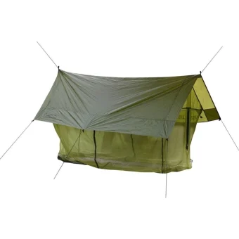 Rockland Rock Castle 1 Σκηνή Camping Ορειβασίας Χακί 4 Εποχών για 2 Άτομα Αδιάβροχη 3000mm 15x45εκ. 131533