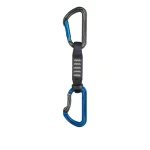 Dmm Shadow Quickdraw Climbing Quickdraws 12 Cm 6-pack Titanium Blue 228120 - Image 2