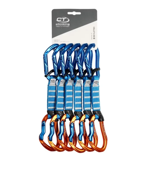 Climbing Technology Skylotec Morfo Set Ul Pro 12 Cm Climbing Quickdraws 6-pack Blue Orange 553682