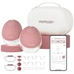 Momcozy Ηλεκτρικό Διπλό Θήλαστρο Κόκκινο 150ml BP238-NR71BA-A - Image 5