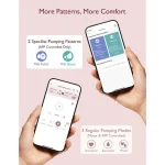 Momcozy Ηλεκτρικό Διπλό Θήλαστρο Κόκκινο 150ml BP238-NR71BA-A - Image 10