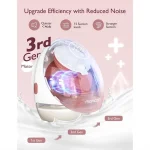 Momcozy Ηλεκτρικό Διπλό Θήλαστρο Κόκκινο 150ml BP238-NR71BA-A - Image 11