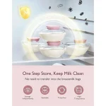 Momcozy Ηλεκτρικό Διπλό Θήλαστρο Κόκκινο 150ml BP238-NR71BA-A - Image 13