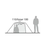 Robens Lodge 2 Exp Χειμερινή Σκηνή Camping Igloo Ορειβασίας Πράσινη για 2 Άτομα Αδιάβροχη 5000mm 220x100x100εκ. 619317 - Image 7