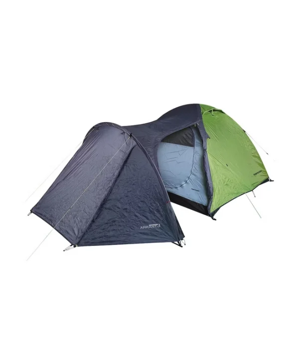 Hannah Σκηνή Camping Γκρι 4 Εποχών για 3 Άτομα 549901