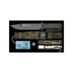K25 Tactical Μαχαίρι Πράσινο σε Θήκη 02RU32019