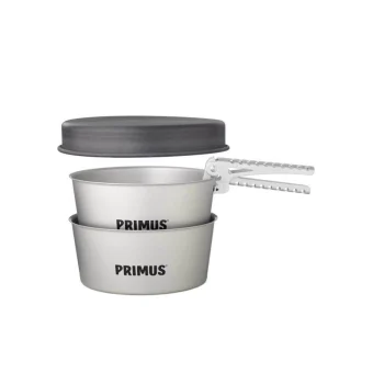 Primus Essential Pot Set Κατσαρόλα για Camping Ασημί 1.3lt 3τμχ 17456