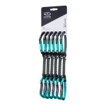 Climbing Technology Skylotec Lime Set Dy 12 Cm 6-pack Climbing Quickdraws Anthracite Blue Marine 447629