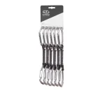 Climbing Technology Skylotec Lime Set M-ul 12 Cm 6-pack Climbing Quickdraws Silver 553700