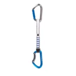 Skylotec Salto Ny Climbing Quickdraws 6 Pack 17 Cm Titanium Electric Blue 727468 - Image 2
