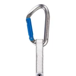 Skylotec Salto Ny Climbing Quickdraws 6 Pack 17 Cm Titanium Electric Blue 727468 - Image 3